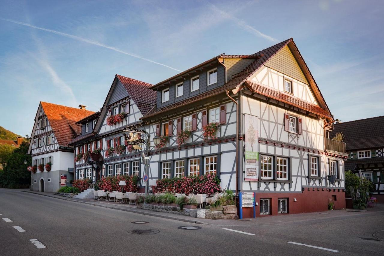 Hotel Restaurant Der Engel, Sasbachwalden Dış mekan fotoğraf